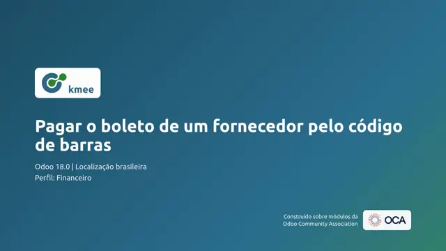 Vídeo: Pagar o boleto de um fornecedor pelo código de barras
