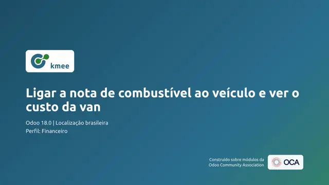 Vídeo: Ligar a nota de combustível ao veículo e ver o custo da van