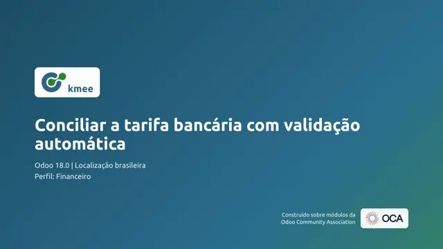 Vídeo: Conciliar a tarifa bancária com validação automática