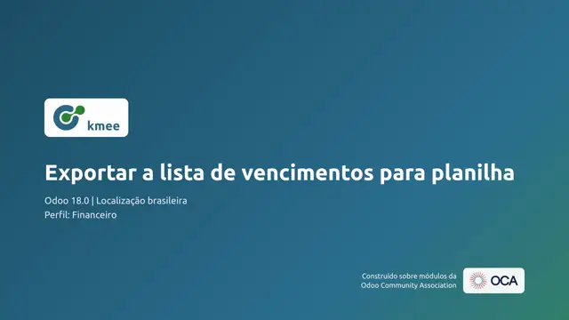 Vídeo: Exportar a lista de vencimentos para planilha