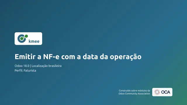 Vídeo: Emitir a NF-e com a data da operação